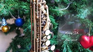 Chestnuts roasting on an open fire  Soprano Sax cover by Wang TK [upl. by Ecinrev70]