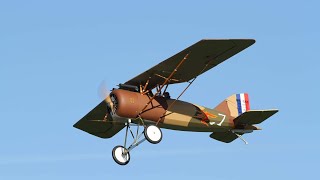 Kevins SEAGULL 13 MORANE SAULNIER A1 MAIDEN FLIGHT [upl. by Eeruhs448]