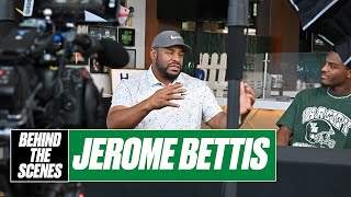 Behind The Scenes with Jerome Bettis on The Irish Scoop Podcast [upl. by Ijan]