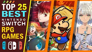 Top 25 Best RPG Games on Nintendo Switch [upl. by Inahet]