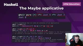 Introduction to Haskell  Part 11 Applicative Functors [upl. by Waldon]