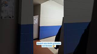 Une ÉCOLE PRIMAIRE VIDE 😲 au QUÉBEC 🇲🇶  Vivre au CANADA écoleprimaire canada visite [upl. by Diraj]