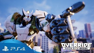 Override Mech City Brawl  Announcement Trailer  PS4 [upl. by Lubbock]