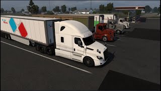 American Truck Simulator  Freightliner  Colville WA to Tucson AZ  Gameplay Part 1 [upl. by Oirevlis]