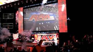 WWE Raw Intro and Cena Intro [upl. by Shelba]