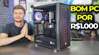 PC GAMER MONSTRO POR R2800 PEÇAS ÓTIMAS E BONS PREÇOS MONTAGEM E TESTES 2023 PC 03 [upl. by Novyert503]