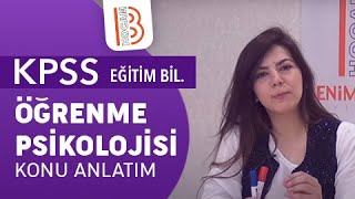 4Ayşegül ALDEMİR  Öğrenme Psikolojisi Genel Bilgilendirme Öğrenme Psikolojisi 2019 [upl. by Jerrilee]