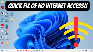 WiFi Connected But No Internet Access on Windows 1110 Heres How to Fix It [upl. by Airalednac634]