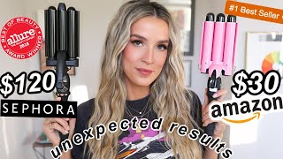 THE BEST HAIR WAVER AMAZON VS SEPHORA whoa  leighannsays [upl. by Obocaj]