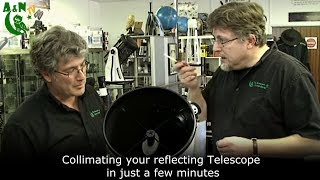 Collimating your reflecting Telescope in just a few minutes [upl. by Ahselak418]