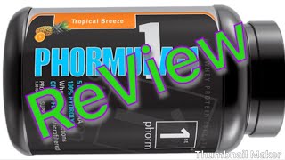 1st Phorm Phormula1 Reveiw amp Flavors Ranked [upl. by Gagnon]