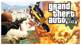 GTA 5  RPG vs BIKES Grand Theft Auto V Custom Maps [upl. by Pros]