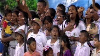 Coro de indigenas  Sonaran trompetas  Convención Barranquilla 2014 [upl. by Yttap]