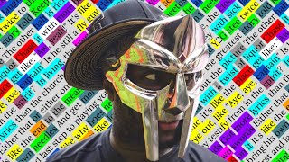 MF DOOM Accordion  Rhyme Scheme Highlightrd [upl. by Noble]