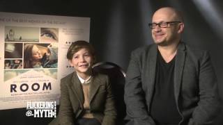 Room director Lenny Abrahamson and actor Jacob Tremblay  Exclusive Interview [upl. by Aneeles723]