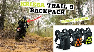 KRIEGA TRAIL 9 BACKPACK  HONEST REVIEW [upl. by Zenia]