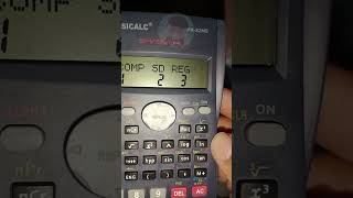 Penting  Tombol Mode pada Calculator Scientific [upl. by Burkle401]