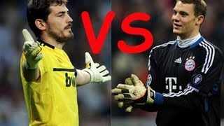 Iker Casillas VS Manual Neuer ● WHO TAKES IT [upl. by Gwendolyn311]