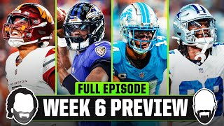 NFL Week 6 Preview Show  Commanders vs Ravens amp More [upl. by Ydnak]