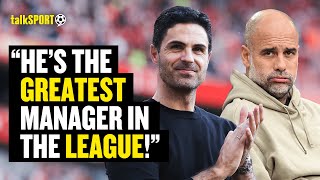 Arsenal Fan INSISTS Mikel Arteta Is A BETTER Manager Than Pep Guardiola amp REACTS To His New Deal 👏 [upl. by Coop778]