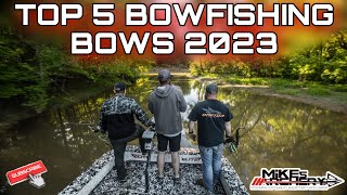 Top 5 Best Bowfishing bows of 2023 by Mikes Archery [upl. by Arihs]