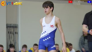 🤼  Wrestling  Swiss Championships 2022 Youth A Freestyle  53kg Gold  GISLER vs SARRASIN [upl. by Perrine303]