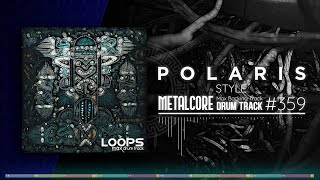 Metalcore Drum Track  Polaris Style  100 bpm [upl. by Gebhardt158]