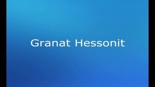 Granat Hessonit [upl. by Niawtna]