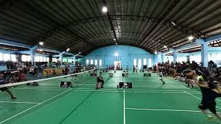 2024 Bambanti Festival Badminton Tournament  Singles Boys Ilagan VS Nueva Ecija [upl. by Aural]