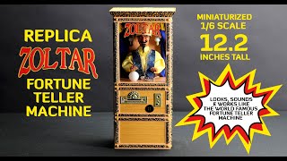 Zoltar Fortune Teller Machine by New Wave Toys PreOrders Open Now [upl. by Ahseital]