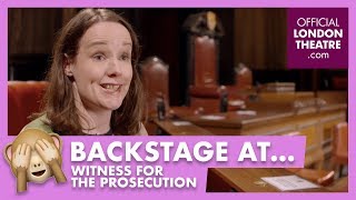 Behind the scenes at Witness For The Prosecution [upl. by Mannos]