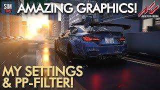 AMAZING GRAPHICS with MY BEST Graphics Settings and PPFilter  Assetto Corsa REALISTIC Graphics [upl. by Stedt422]