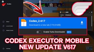 Codex Executor Mobile New Update V617 Released  Codex Latest Version [upl. by Michiko500]