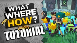 Hordes io Where When and How Tutorial [upl. by Naam]