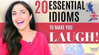 20 English Idioms to Make You Laugh  Idiomatic Expressions in English [upl. by Kenna]