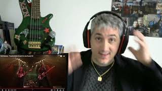 Iron Maiden Paschendale Live reaction Part 2 Punk Rock Head singer and bass player James Giacomo [upl. by Adnalay]