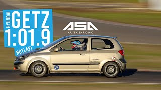 Hyundai Getz  Driving Experience  Autódromo San Antonio  1019 [upl. by Garmaise860]