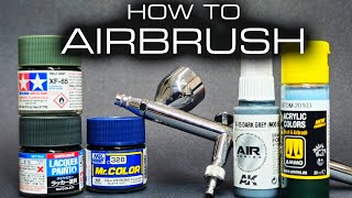 New to airbrushing Beginners guide to painting scale models [upl. by Opportuna]