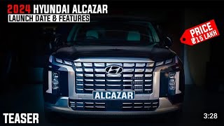 hyundai alcazar 2024 price in india  alcazar facelift 2024 [upl. by Anidualc]