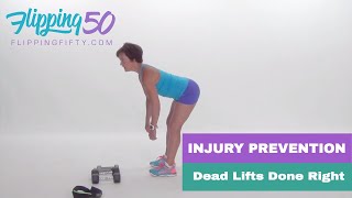 How to Do Hip Hinges and Dead Lifts Right for Injury Prevention [upl. by Aidile]