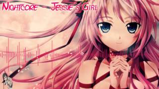 HD Nightcore  Jessies girl [upl. by Atiloj145]