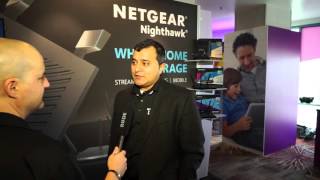 Exclusive NETGEAR AC2600 Nighthawk X4S Smart WiFi Router  CES 2016 [upl. by Griselda4]