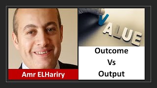 Outcome vs output  ITIL 4 [upl. by Rimma]