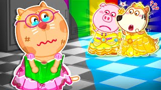 Kats Embarrassing Moments At School  Funny Stories for Kids 🤩 Wolfoo Kids Cartoon [upl. by Ahselef]