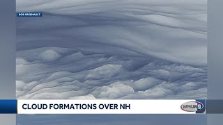 Undulatus asperatus clouds form over parts of NH [upl. by Ainna]