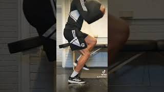 Train Like A PRO Footballer In the Gym soccer football [upl. by Mixam]