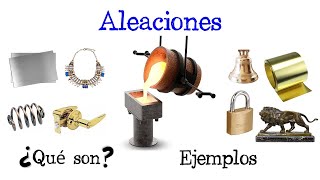 💥 ¿Qué son las Aleaciones ⚙️ Características y Ejemplos Fácil y Rápido  QUÍMICA [upl. by Harrod207]