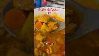 Pollo Guisado 🇵🇷 Puerto Rican Stew Chicken shorts cortos pollo boricua recetas [upl. by Elery576]