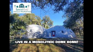 Embrace Unique Life in a Monolithic Dome Home [upl. by Bac]