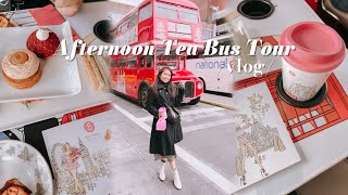 AFTERNOON TEA BUS TOUR LONDON🇬🇧 By Brigit´s Bakery [upl. by Venator]